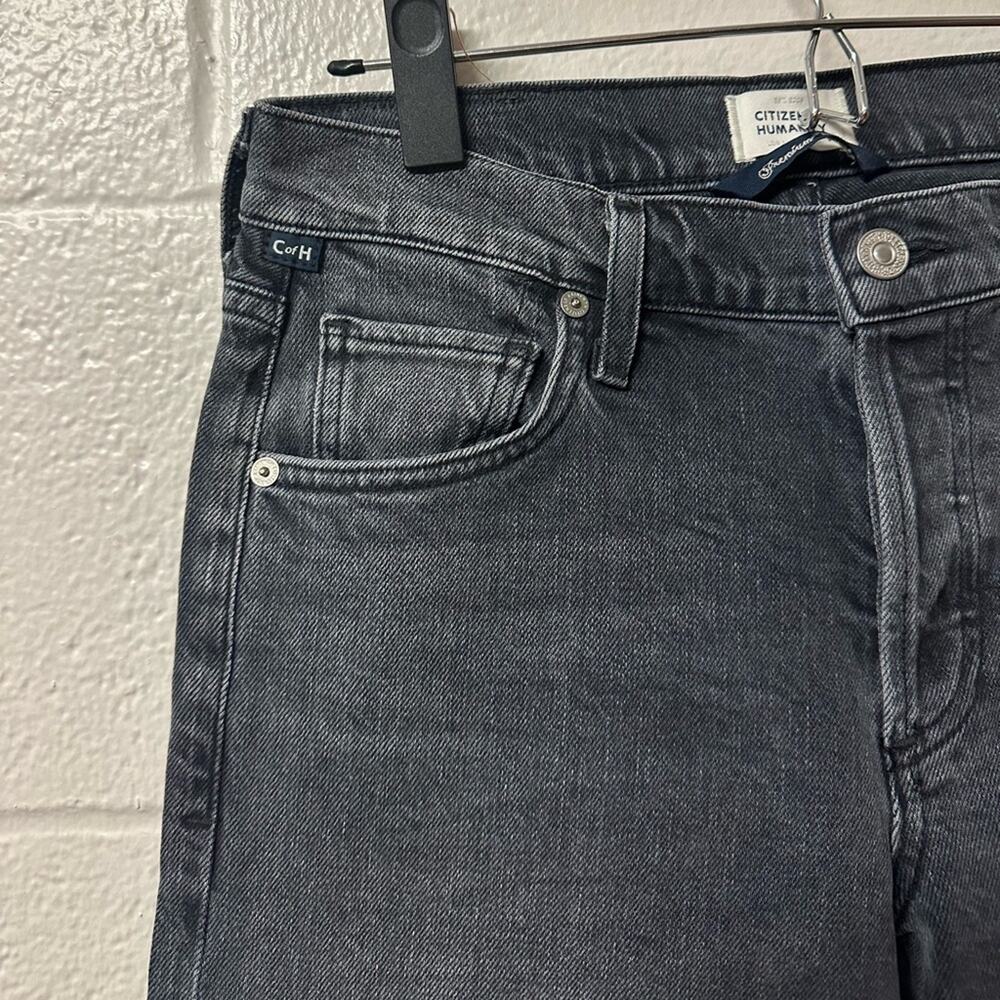 Citizens of Humanity COH Emerson Slim Boyfriend Jean Whisper Wash Gray Size 25 - Picture 4 of 13
